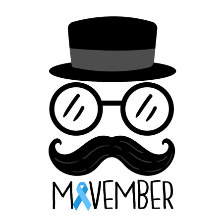 Movember's day Vector.のイラスト素材