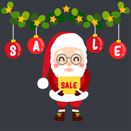 Christmas Sale Tags and Coupons.のイラスト素材