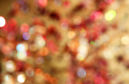 Golden abstract bokeh as background and graphic resourcesの写真素材