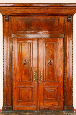 Old large wooden doors as graphic resources.の写真素材