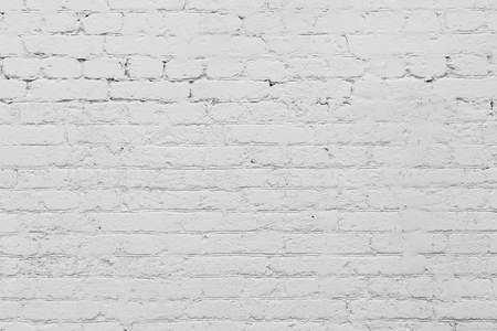 Abstract texture of white painted brick wallの写真素材
