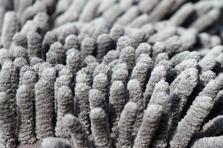 Microfiber washcloth texture with soft large pileの写真素材