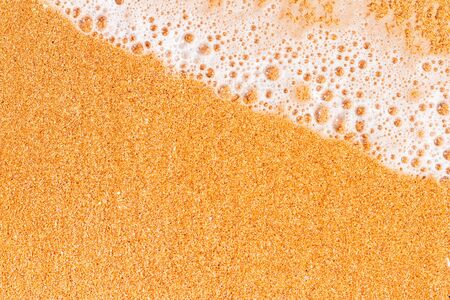Sand and Sea Foam Geographic Resourcesの写真素材