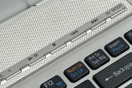 Laptop close-up