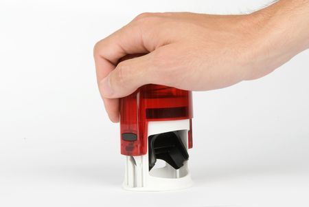 modern self-ink rubber stamp