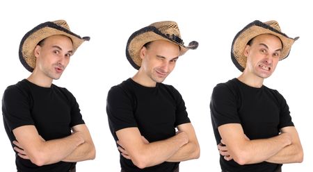 young funny guyの写真素材