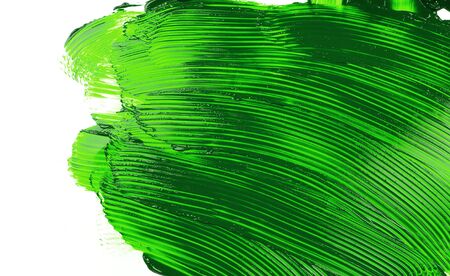 green oil paint textureの写真素材