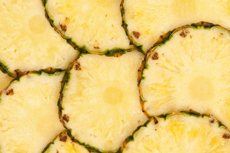 golden pineapple backgroundの写真素材