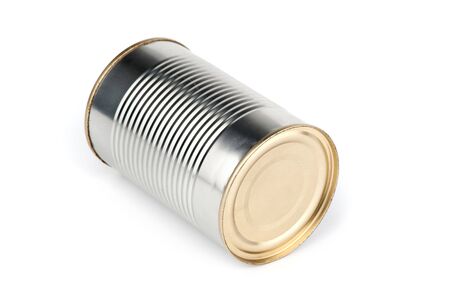 Food can isolated on a white background