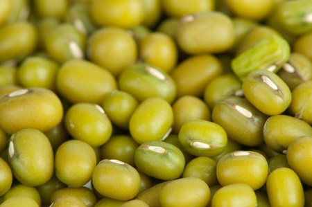 closeup of mung beans background