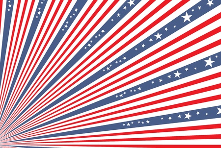4th of July independence day backgroundのイラスト素材