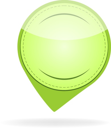 glossy buttonのイラスト素材