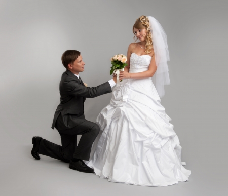 bride and groomの写真素材