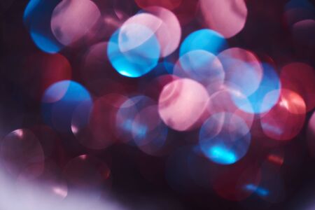 Colorful background with defocused lights. Bokeh の写真素材