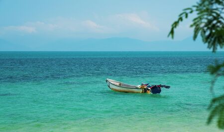 Vacation in Thailand. Sea, sky and hot weatherの写真素材