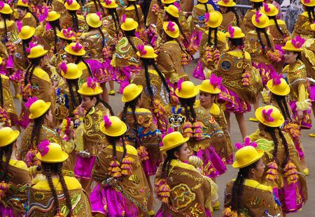 Carnival in Oruro - The second largest carnival in South Americaのeditorial素材