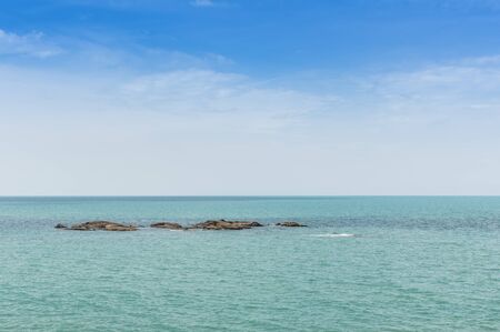 Sea and blue sky, Thailand.