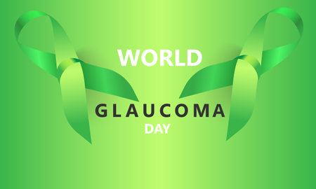 Vector illustration on the theme of World Glaucoma Day observed each year on March 12のイラスト素材