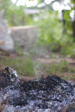 burn out fireの写真素材