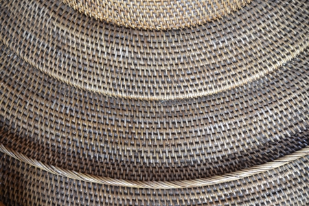 Rattan weave backgroundの写真素材