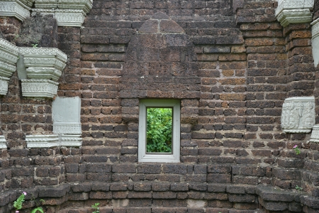 Laterite ancient castleの写真素材