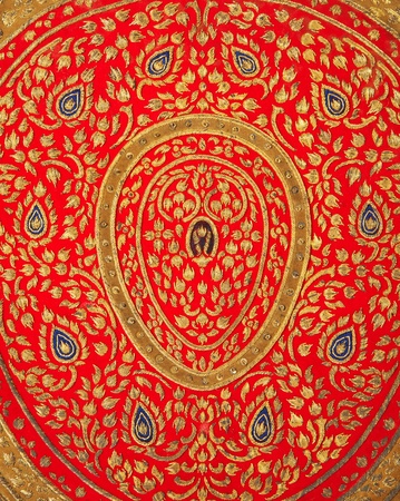 Background patterns of fabric artの写真素材