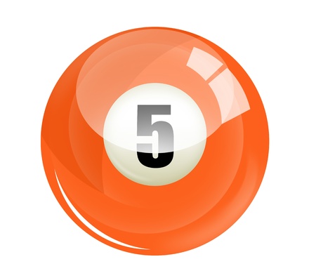 Billiard ball number 5