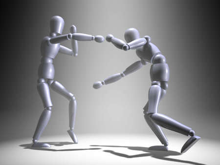 Boxing in the Spotlight 2の写真素材