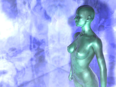 Cybergirl 2の写真素材