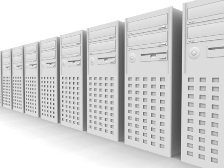 Row of PCs