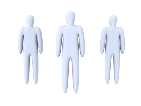 Three Icon Peopleの写真素材