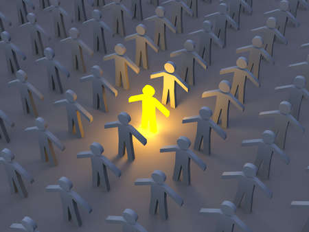 Illuminated Oneの写真素材