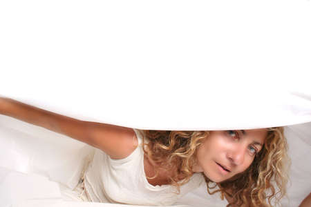 Hidden Womanの写真素材