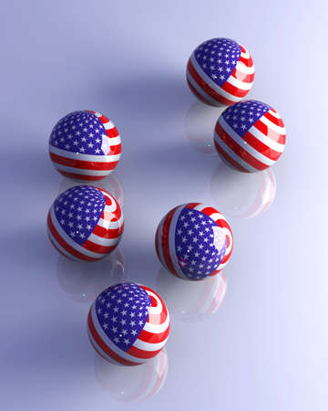 American Spheresの写真素材