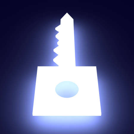 Glowing  Key  