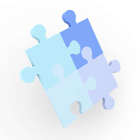 Puzzle Solutionの写真素材