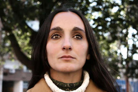 Dark Portrait of a woman.