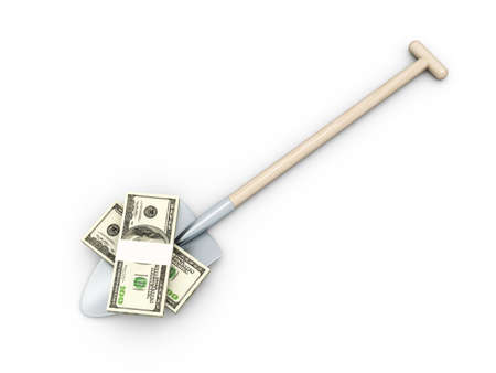 3D rendered Illustration. Isolated on white.の写真素材