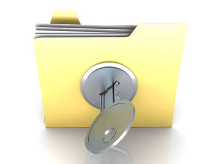 3D rendered Illustration. Isolated on white.の写真素材