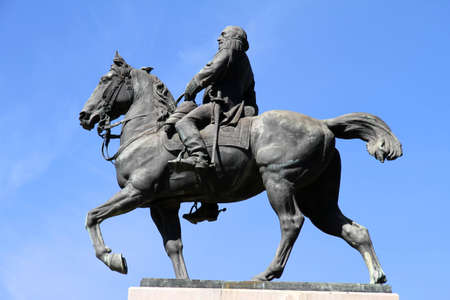 Historical Monument of Bartolome Mitre in Buenos Aires, Argentina, South america.の写真素材