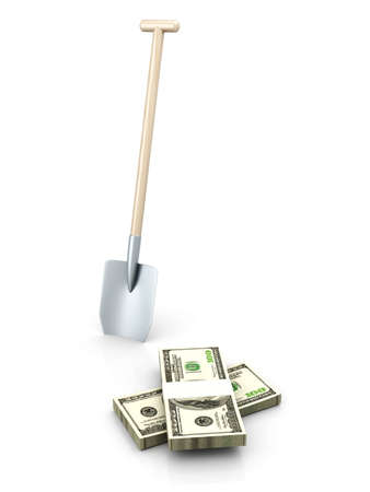 3D rendered Illustration. Isolated on white.の写真素材