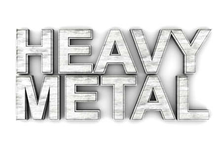 Heavy Metal music symbol. 3D rendered Illustration. の写真素材