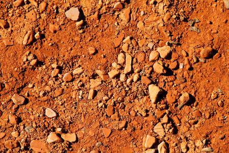 Red earth of Argentina, South america. の写真素材