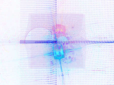 Math visualisation known as cosmic recursive fractal flame.