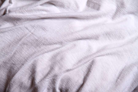 Some white fabric background の写真素材