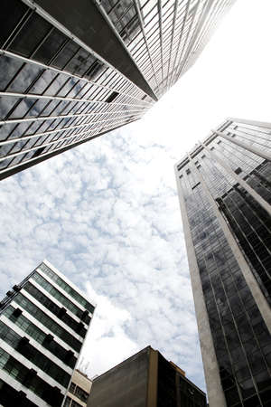 Building in Downtown Sao Paulo, Brazil  の写真素材