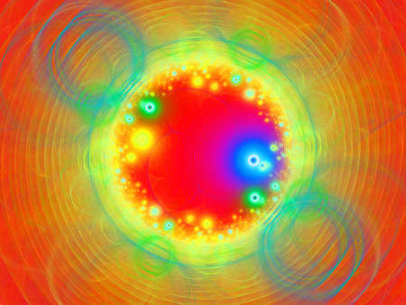 A digitally created, abstract background 