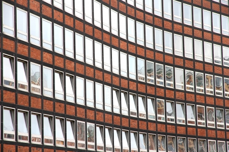 Facade of a historic building in the Speicherstadt in Hamburg, Germany, Europe のeditorial素材