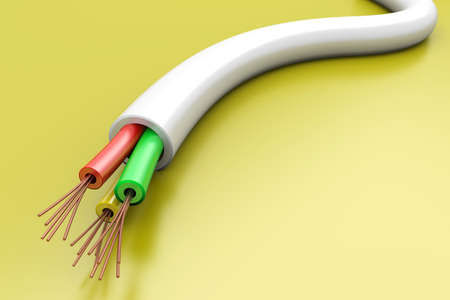 3D rendered illustration of a Cable.