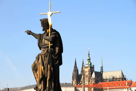 View over Prague, Czech Republic, Europe のeditorial素材